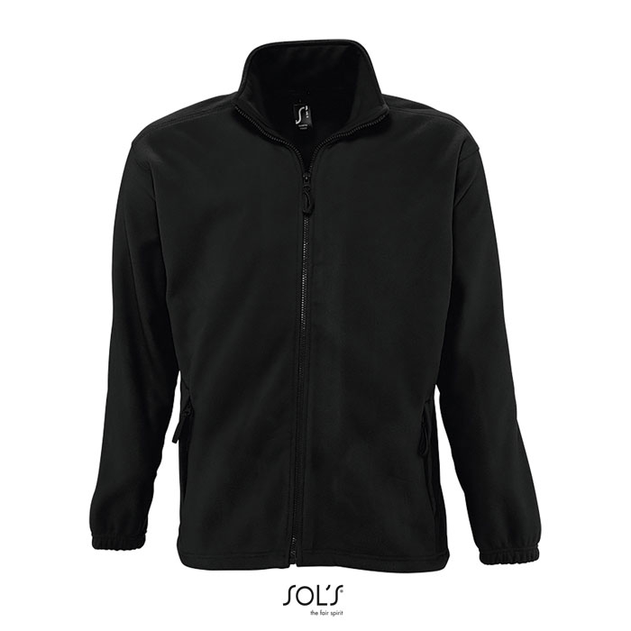 Veste polaire personnalisée homme NORTH Noir 1